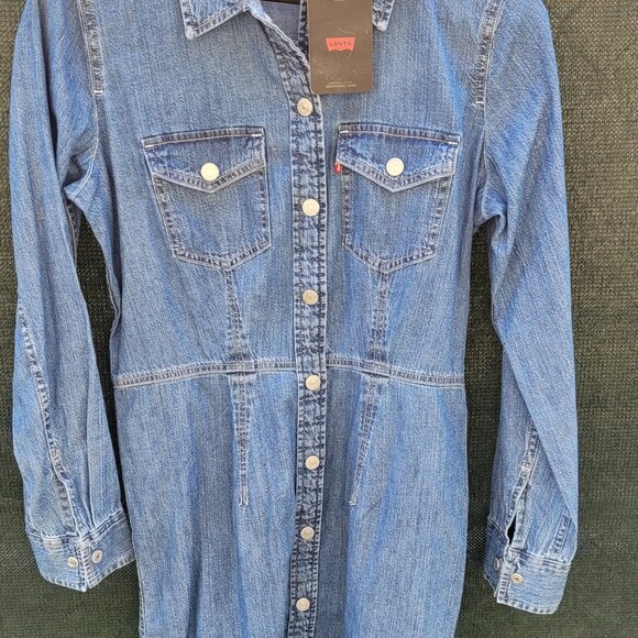 Levi's Blue Jean Dress - Picture 5 of 5